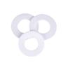 5-Pack PTFE Flat Gaskets, 130 mm OD × 110 mm ID × 2 mm Thick, White view 1