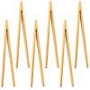 6-Piece Bamboo Tongs Set view 1