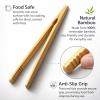 6-Piece Bamboo Tongs Set view 3