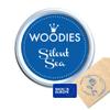 Woodies Ink Pad Silent Sea | Blue | Round | 38mm | Perfect for DIY and Scrapbooking view 1