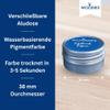 Woodies Ink Pad Silent Sea | Blue | Round | 38mm | Perfect for DIY and Scrapbooking view 2