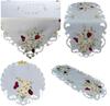 texpot Round Tablecloth 30 cm with Ladybug Embroidery view 2