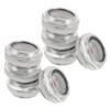 VALICLUD 10-Piece G3/4 Threaded Aluminum Oil Level Indicators with Transparent Sight Window for Air Compressors and Compressor Tanks view 1