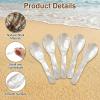 Mother of Pearl Egg Spoons, Set of 5 view 3