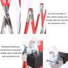 WXPGFEQ Retractable Stainless Steel Dog Barrier and Parking Safety Gate view 2