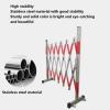 WXPGFEQ Retractable Stainless Steel Dog Barrier and Parking Safety Gate view 3