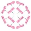 144 Mini Artificial Pink Rose Flower Heads view 1