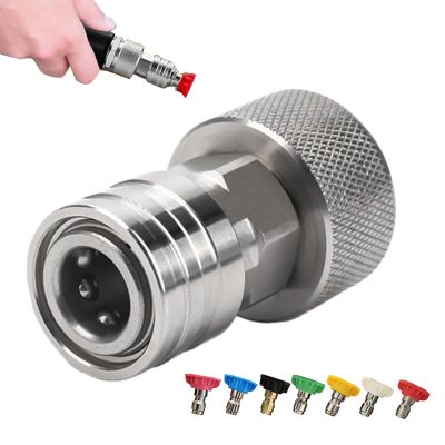 7-in-1 Heavy-Duty Adjustable Pressure Nozzle for Garden Hose