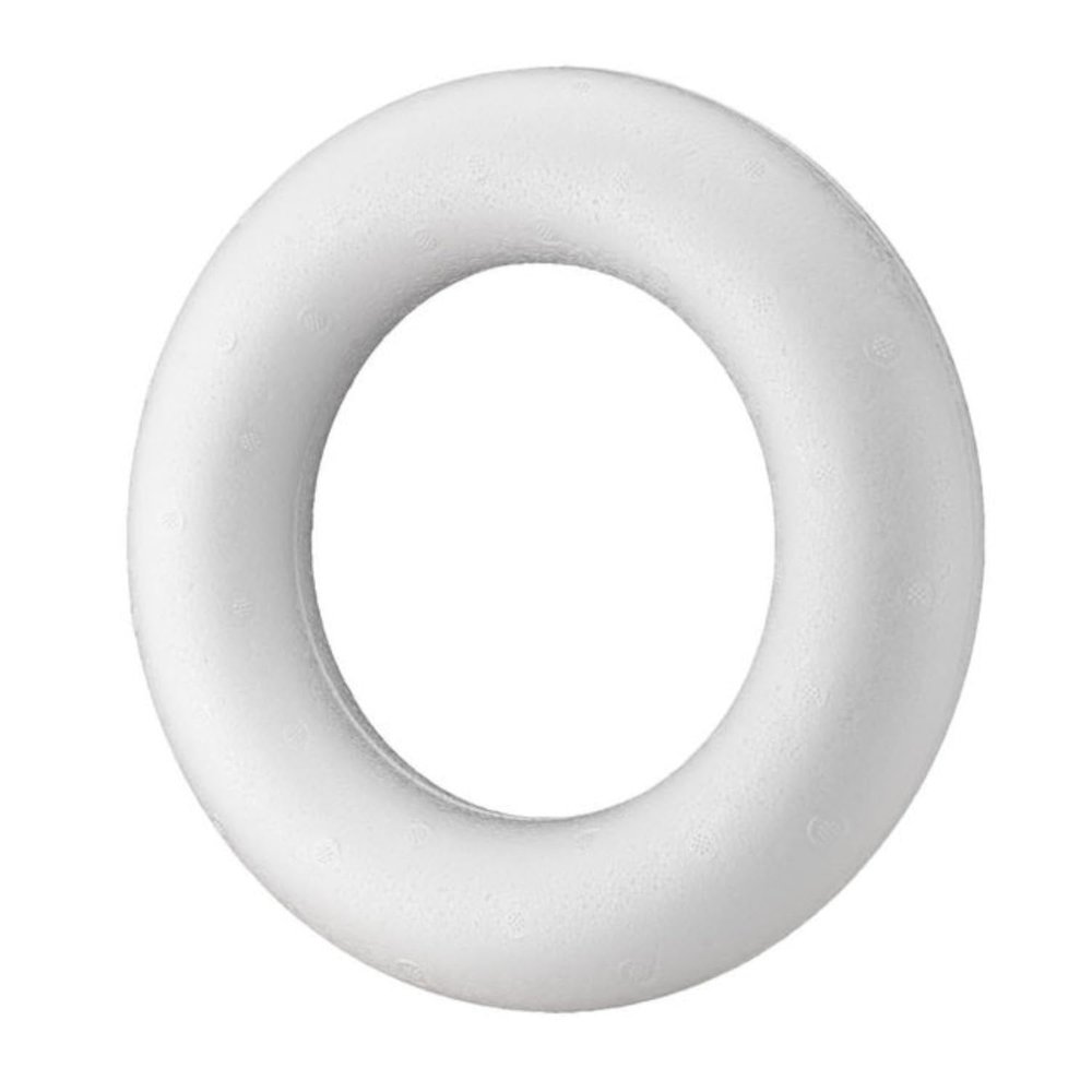 Styrofoam Ring, Full (10 cm, 1 Piece)