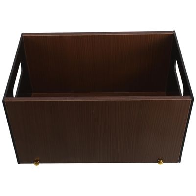 VALICLUD Rolling Storage Box with Handles, Large Book Basket