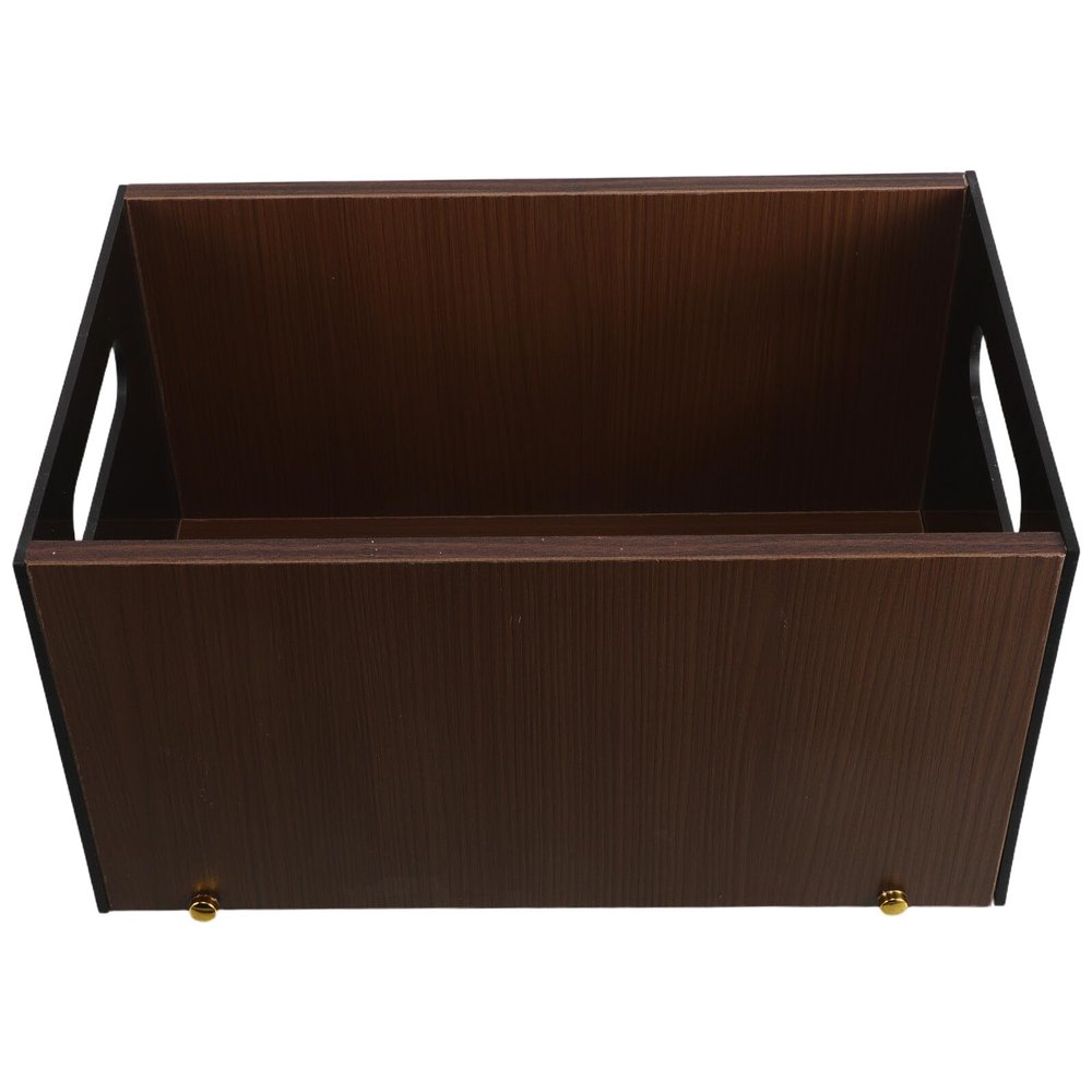 VALICLUD Rolling Storage Box with Handles, Large Book Basket