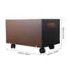 VALICLUD Rolling Storage Box with Handles, Large Book Basket view 2