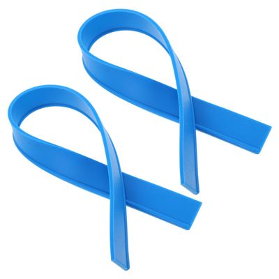 VILLCASE 2-Pack Flexible Replacement Rubber Strips for 35cm Squeegees