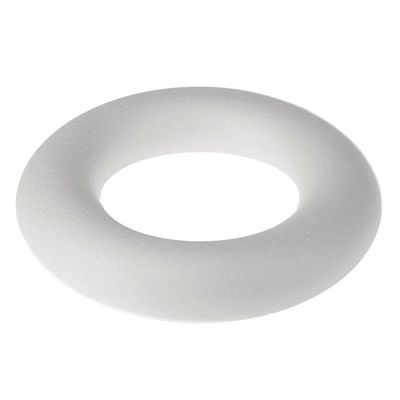 Styrofoam Half Rings (12 cm, 1 Piece)
