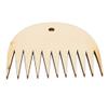 Alomejor 7.5 x 7 x 0.3 cm Wooden Weaving Comb view 3