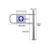 WXPGFEQ Spring-Loaded Stainless Steel Safety Swing Gate, 90 cm/36 in view 2