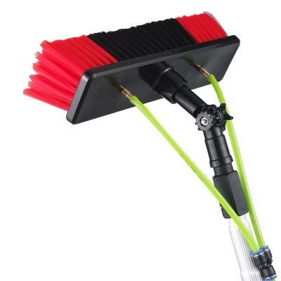 GHHVFEC Solar Panel Cleaning Set with 12 m Water-Fed Pole and 30–50 cm Brush