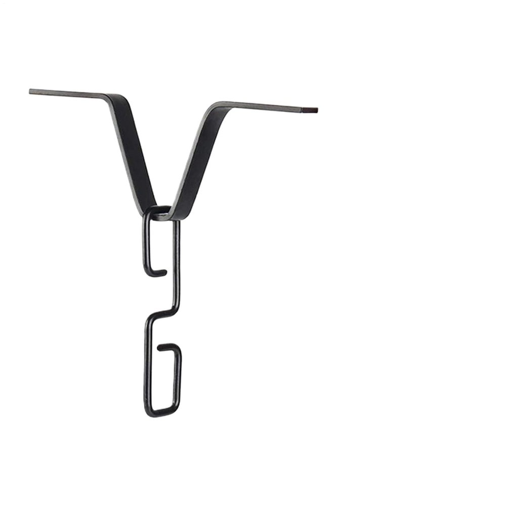 Generic Rain Chain Clip for Gutters, V-Shaped Metal Hanging Hook