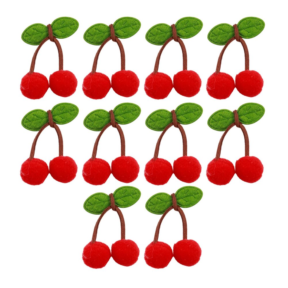 Hangsu 10 Pack Plush Fruit Pompons
