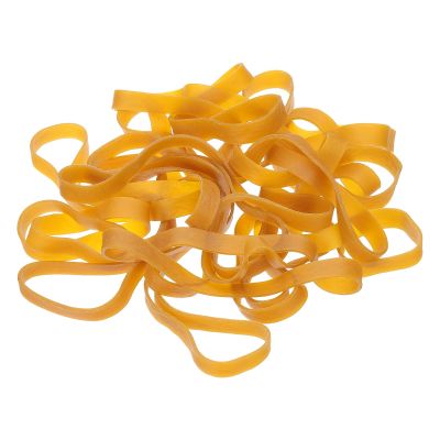 QUARKZMAN 88-Piece Yellow Rubber Bands, 16 x 1 cm