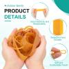 QUARKZMAN 88-Piece Yellow Rubber Bands, 16 x 1 cm view 3
