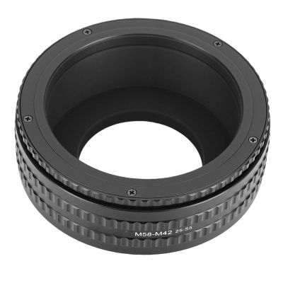 RhineCart Basics Camera Focus Helicoid Adapter, 25–55 mm, Black