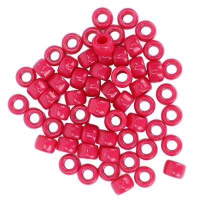 100 Plastic Beads for DIY Jewelry Making