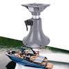 Cocoarm Adjustable Aluminum Boat Seat Pedestal, 13.2–17.1 in, Swivel Base view 3