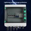 Klanata Solar PV Combiner Box, 2-String DC 1000 V, 15 A Fuses, 63 A Circuit Breaker, IP65 view 4