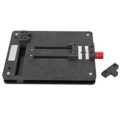 Universal Motherboard Maintenance and Repair Fixture with Glue Removal Module, Concealed Screw Rod, and Four-Point Positioning Clamps for Removing and Supporting