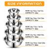AKONE 304 Stainless Steel Mixing Bowls Set of 5 view 2