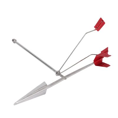 Hkfgdjdl Stainless Steel Wind Direction Indicator with Reflective Design for Nighttime Boat Navigation
