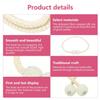 2 Pairs Pearl Magnetic Curtain Clips view 3