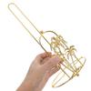 Veemoon Tree-Shaped Metal Paper Towel Holder, Nordic Design, Gold-Colored, Farmhouse Style view 3
