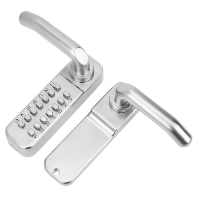 OEBUAFI High-Quality Mechanical Door Lock, Keyless Entry, Zinc Alloy