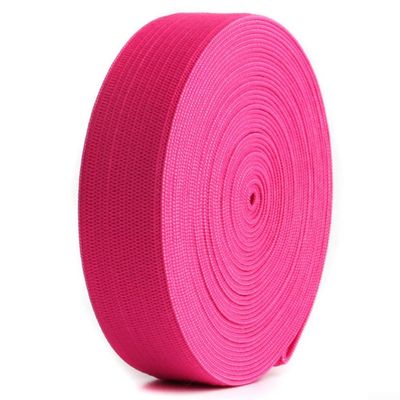Elastic Nylon Bands, 2 cm x 5 m, for Sewing Clothing and Pants (Rose Red)
