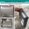 Stainless Steel Access Panel for Walls and Ceilings with Touch Latch view 3