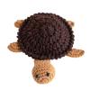 Knitted Turtle Coaster - 6.3 Inch Wool Drink Mat view 1