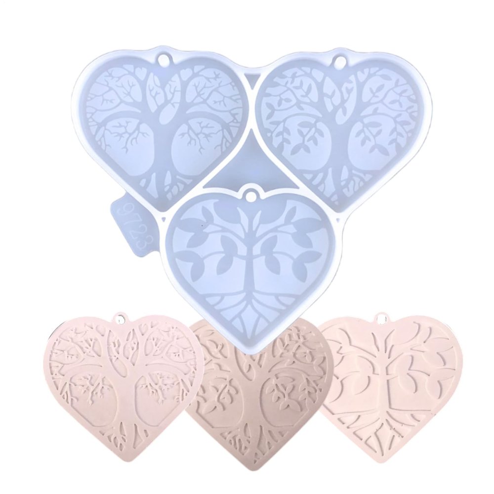 Heart Tree Casting Resin Mold