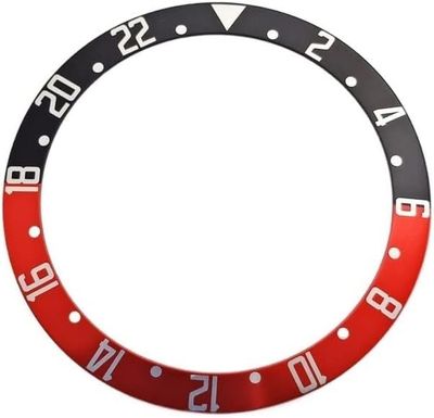 ETUELNOPT Watch Ceramic Bezel Insert Ring, Aluminum, 39.5 mm/32.1 mm, for 41 mm Watches, Multicolor (5)