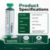 VOBOR UV-Curing Solder Mask Ink with Dispensing Needle, 2-Piece 10 cc PCB Insulation Coating and Solder Mask, Green view 3