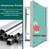 Push-Lock Access Panel for Wall Openings, Paintable Metal Door with Aluminum Frame view 2
