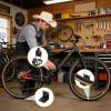 Wall-Mounted Bicycle Holder with Pedal Hanger view 4