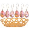 Fopytu Easter Decorations, Colorful Hanging Easter Eggs view 1