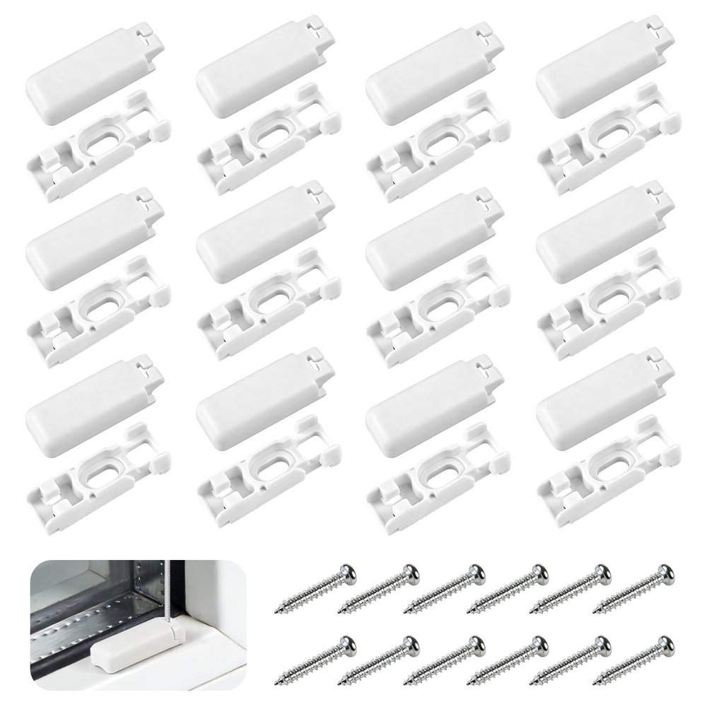 12-Pack Pleated Shade Clips