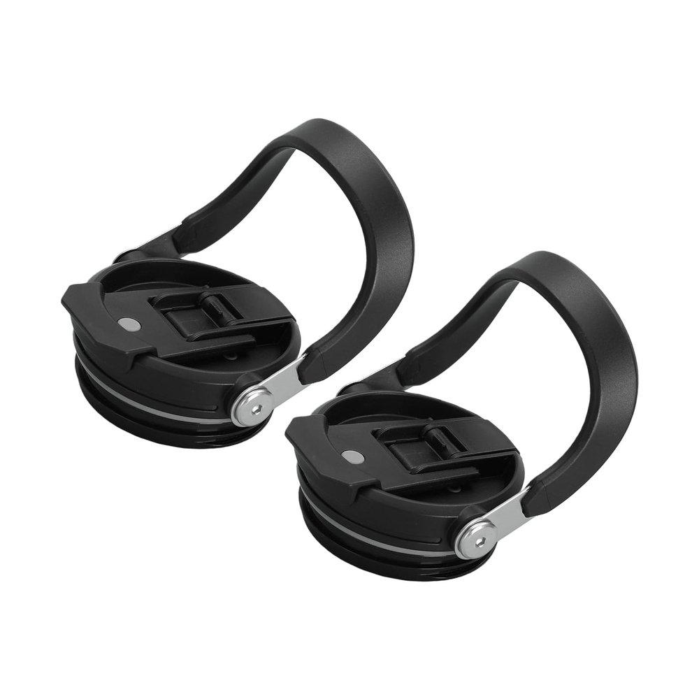 Portable Car Cup Lid with Ergonomic Double Spout and Straw
