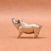 Fopytu Brass Pig Figurine view 3
