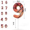 Gleemix 3D Basketball Birthday Candle 9 view 2