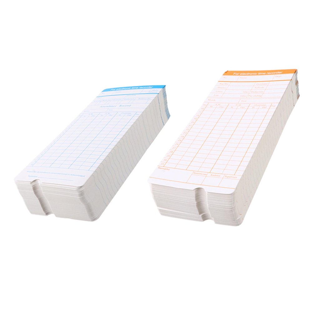 KAILIKETIY 200 Weekly Employee Time Cards