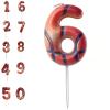 Gleemix 3D Basketball Birthday Candle 6 view 1